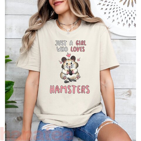 Just A Girl Who Loves Hamsters Funny