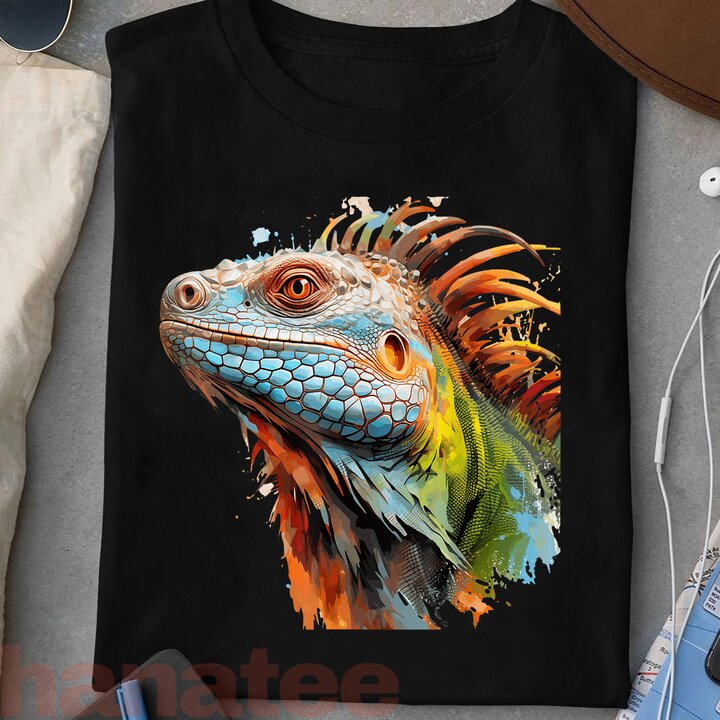 Iguana Painting Art