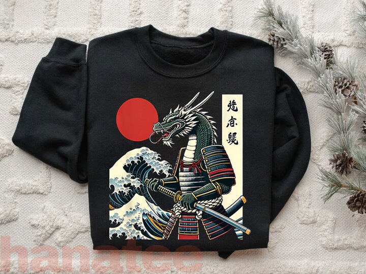 Otaku Komodo Dragon Samurai