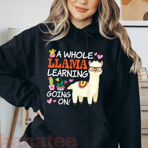 Llama Learning Teachers Students Alpaca Lovers 