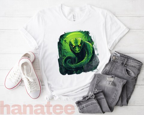 Retro Style Green Mamba  