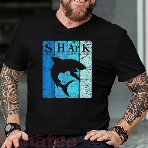 Shark Periodic Table Elements Selachimorphaphile 
