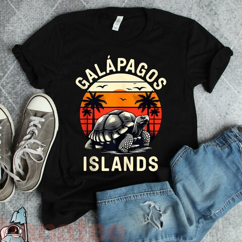 Vintage Galapagos Giant Islands Tortoise  