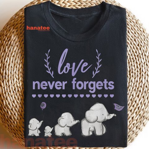 Love Never Forgets Elephant Alzheimer Awareness