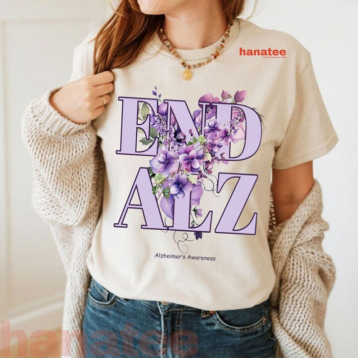 EndAlz Flowers Alzheimer Awareness