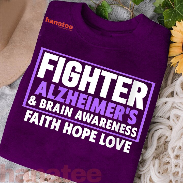 Fighter Alzheimer And Brain Awareness 