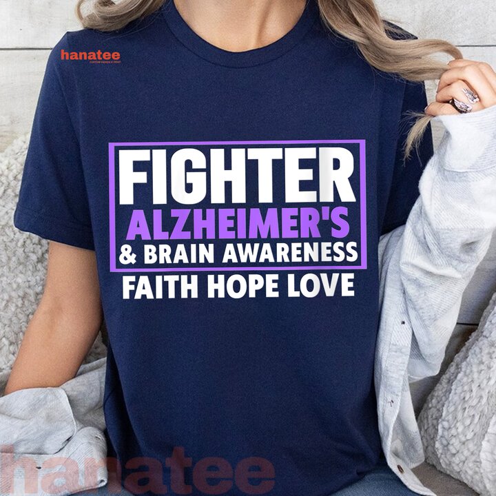 Fighter Alzheimer And Brain Awareness 