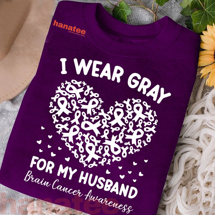 Custom Name-I Wear Grey For Someone I Love