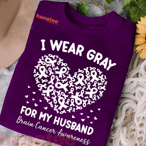 Custom Name-I Wear Grey For Someone I Love