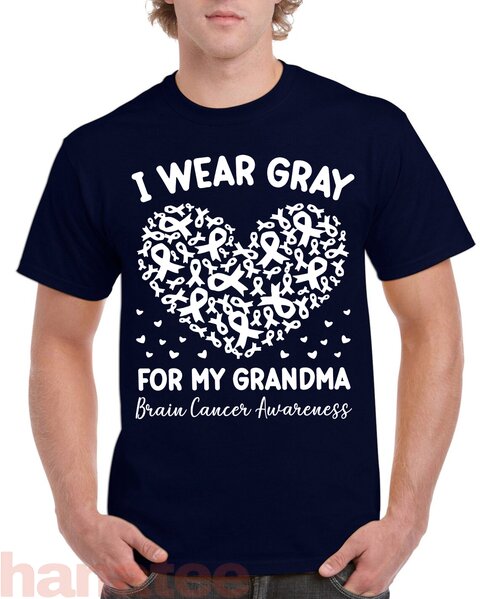 Custom Name-I Wear Grey For Someone I Love