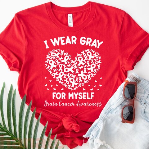 Custom Name-I Wear Grey For Someone I Love