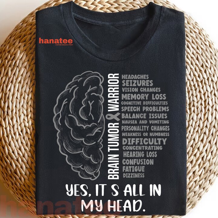 It's All In My Head Brain Tumor Warrior