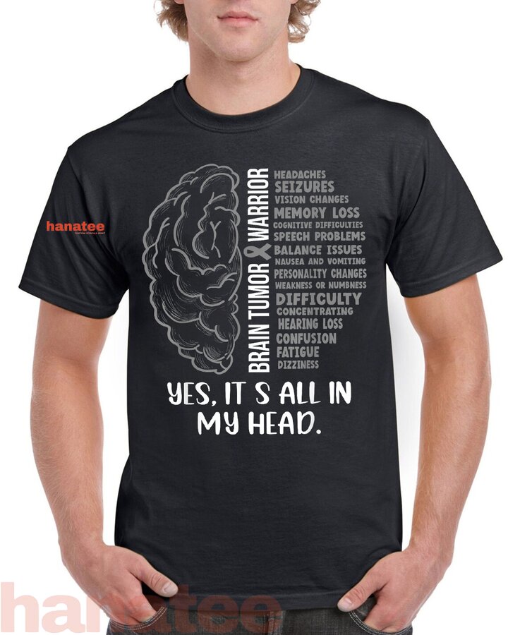 It's All In My Head Brain Tumor Warrior