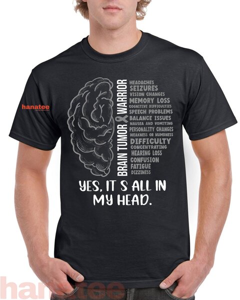 It's All In My Head Brain Tumor Warrior