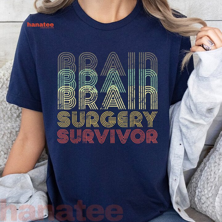 Brain Surgery Survivor Retro Style
