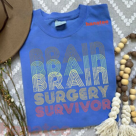 Brain Surgery Survivor Retro Style