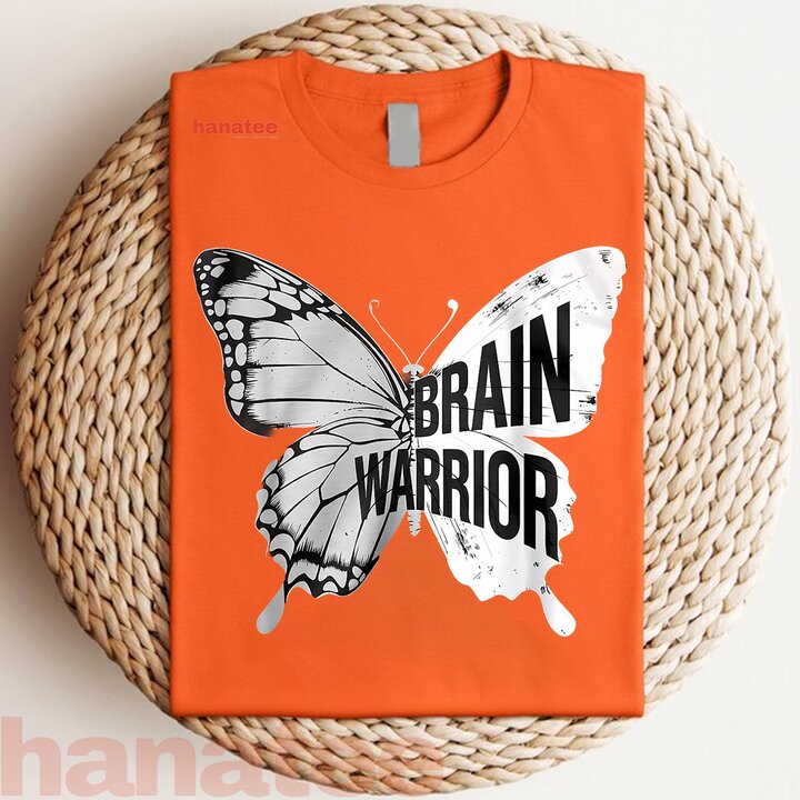Grey Ribbon Butterfly Brain Cancer Survivor