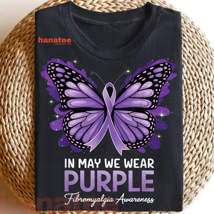 In May We Wear Purple Fibromyalgia Awareness