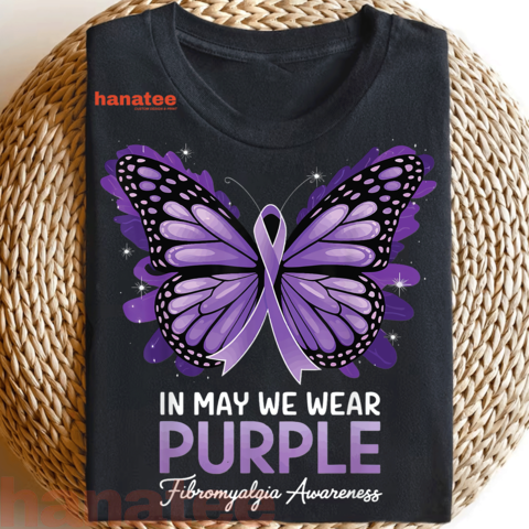 In May We Wear Purple Fibromyalgia Awareness