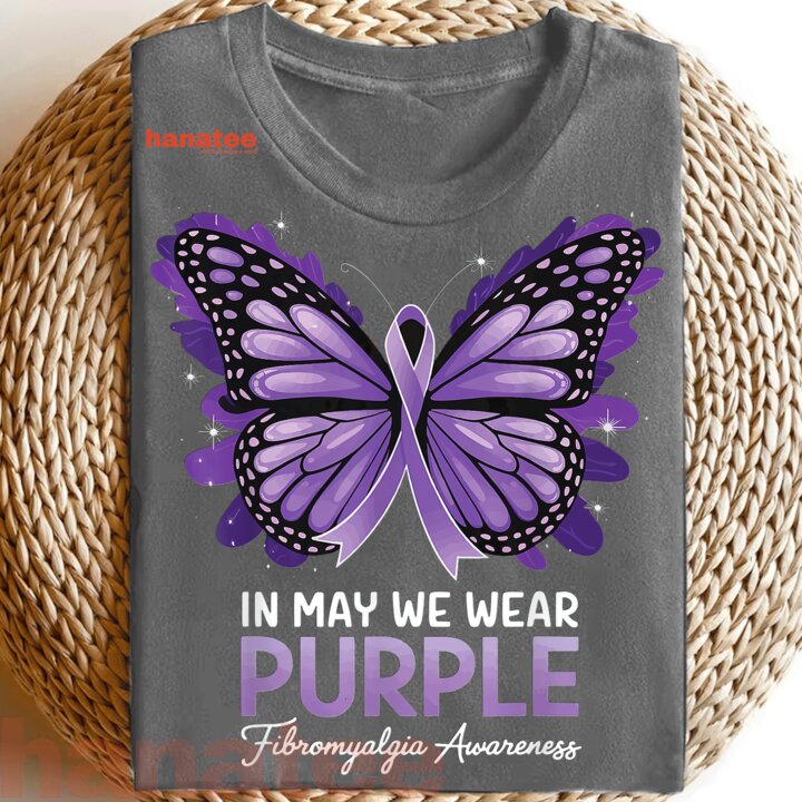 In May We Wear Purple Fibromyalgia Awareness