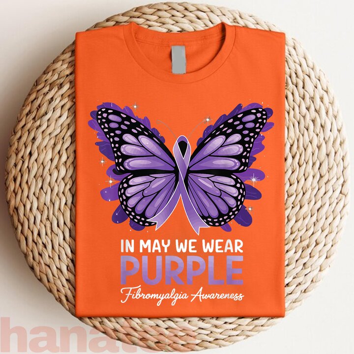 In May We Wear Purple Fibromyalgia Awareness