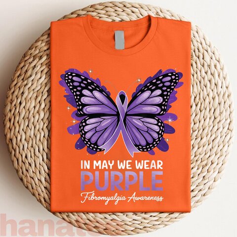 In May We Wear Purple Fibromyalgia Awareness