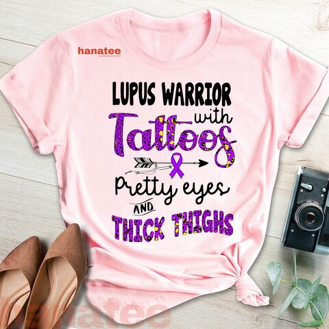 Lupus Warrior With Tattoos