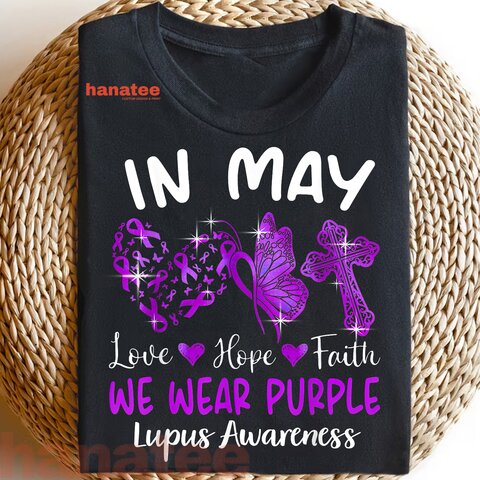 In May We Wear Purple Lupus Awareness 
