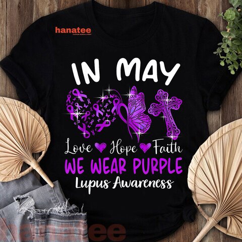 In May We Wear Purple Lupus Awareness 