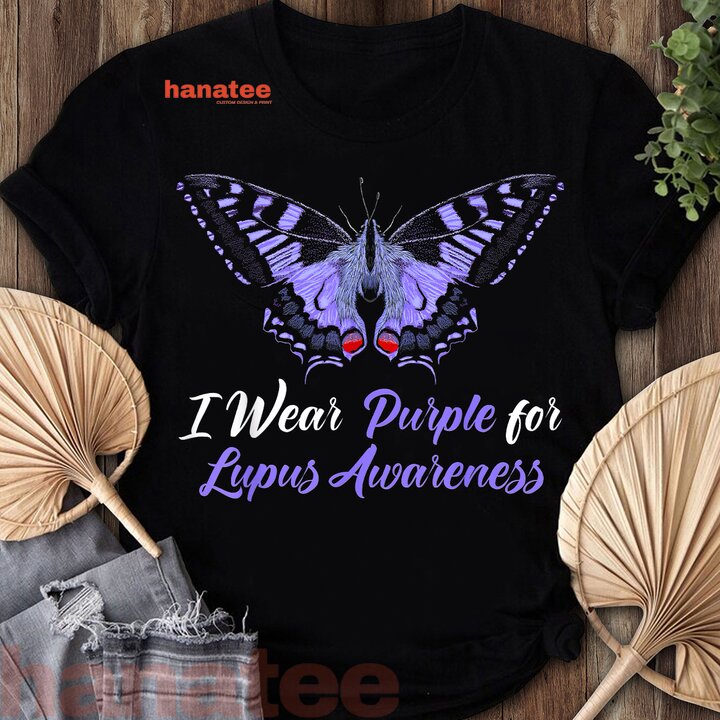 Butterfly Hope Motivational Lupus Awareness 