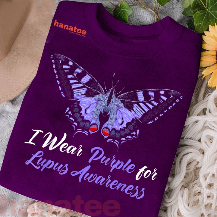 Butterfly Hope Motivational Lupus Awareness 
