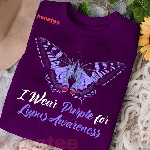 Butterfly Hope Motivational Lupus Awareness 