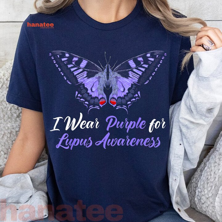 Butterfly Hope Motivational Lupus Awareness 