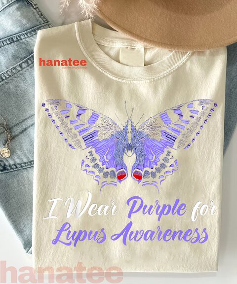 Butterfly Hope Motivational Lupus Awareness 