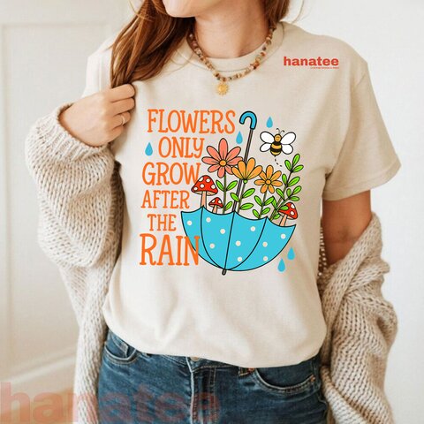 Spring Flowers Grow After The Rain Mental Health