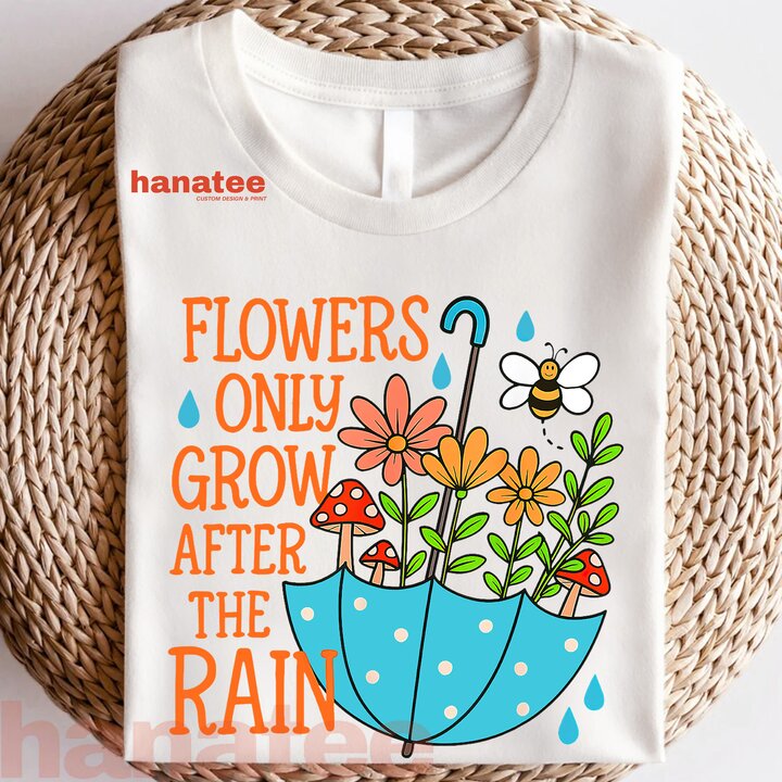 Spring Flowers Grow After The Rain Mental Health