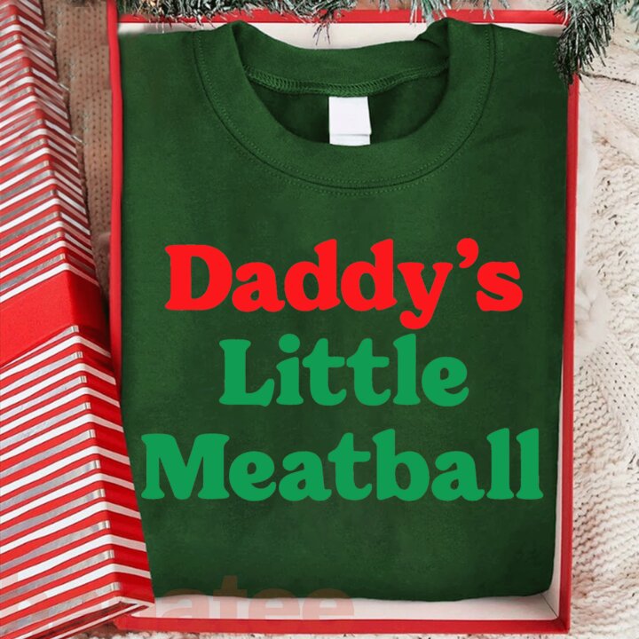 Daddy Little Meatball Italian  
