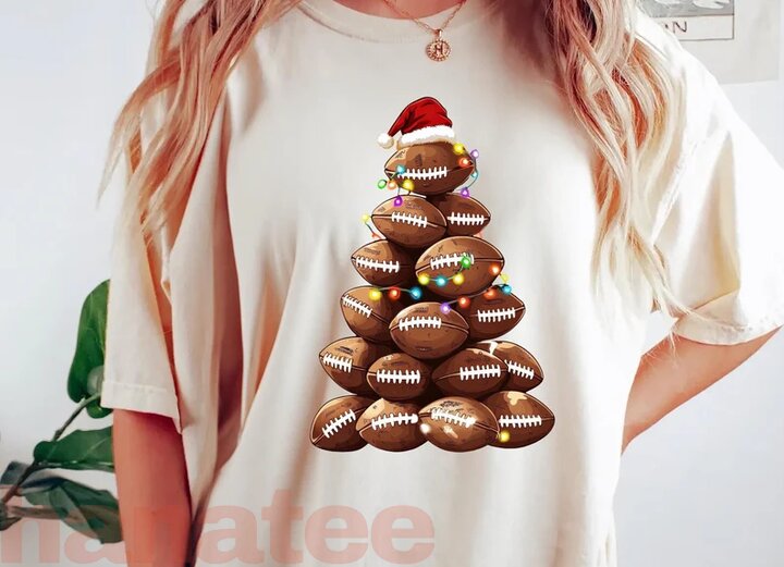 Christmas Football Tree Light