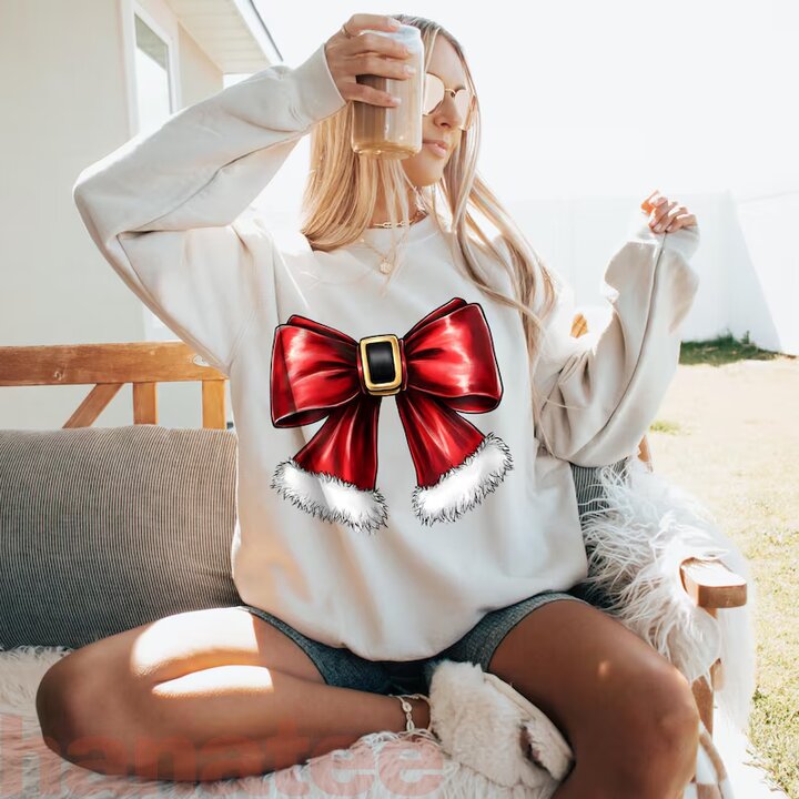 Christmas Coquette Bow