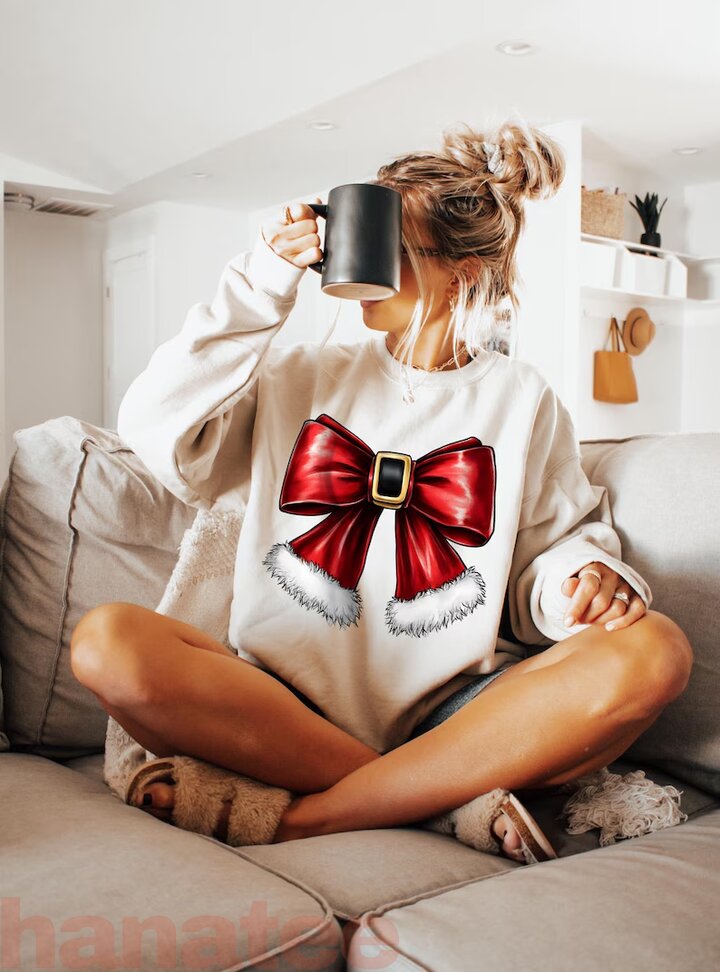 Christmas Coquette Bow