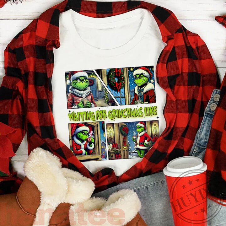 Funny Grinch Feel Waiting For Christmas