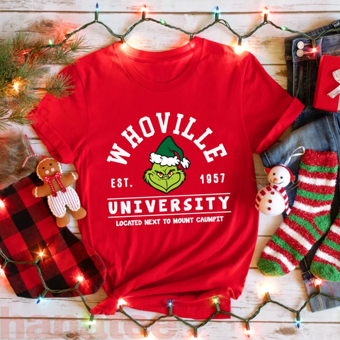 Whoville University Est 1957 Christmas
