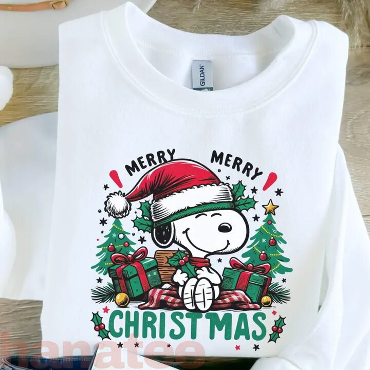 Cute Snoopy Merry Christmas 