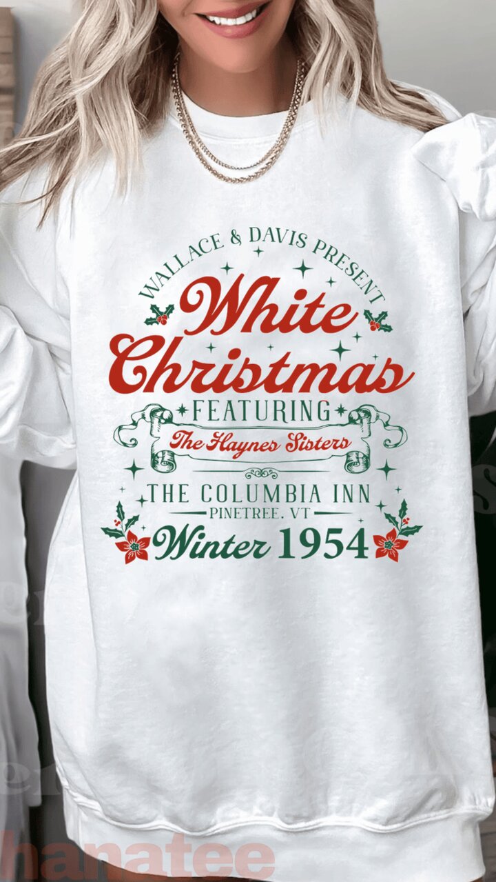 White Christmas Winter 1954