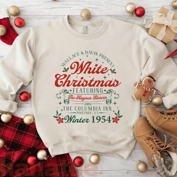 White Christmas Winter 1954