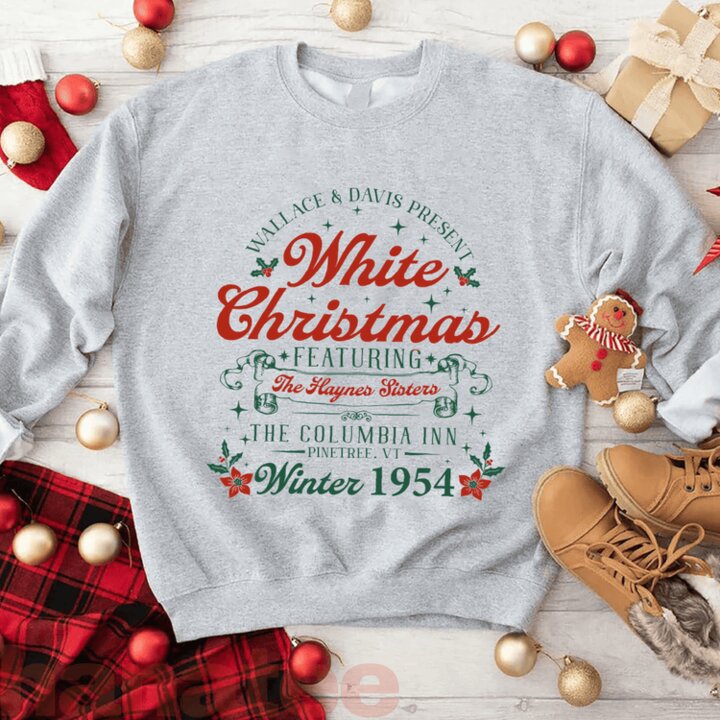 White Christmas Winter 1954