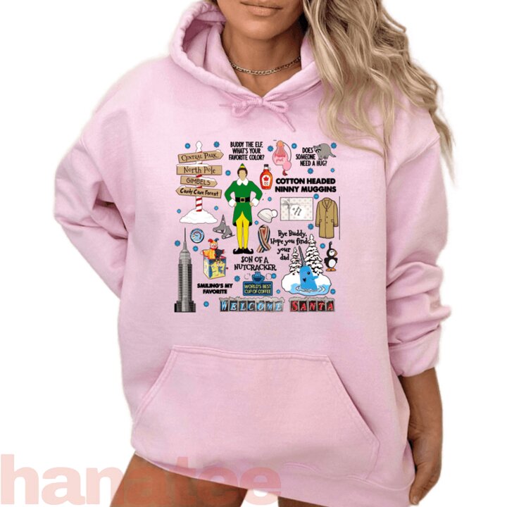 Funny Buddy Elf Quotes Sticker Christmas
