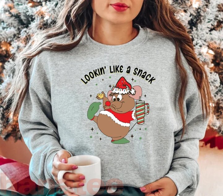 Cutes Looking Like a Snack Mouse Christmas