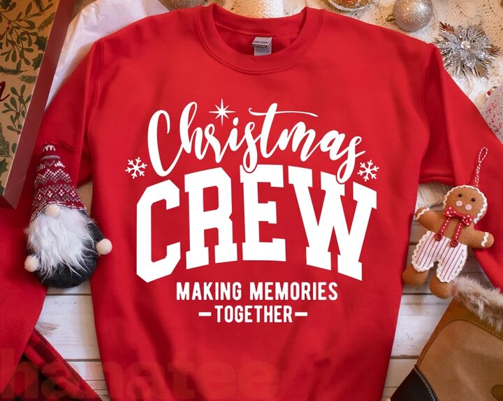 Christmas Crew Making Memories Together