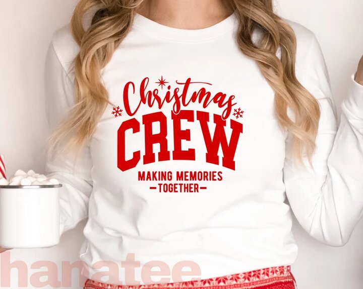 Christmas Crew Making Memories Together